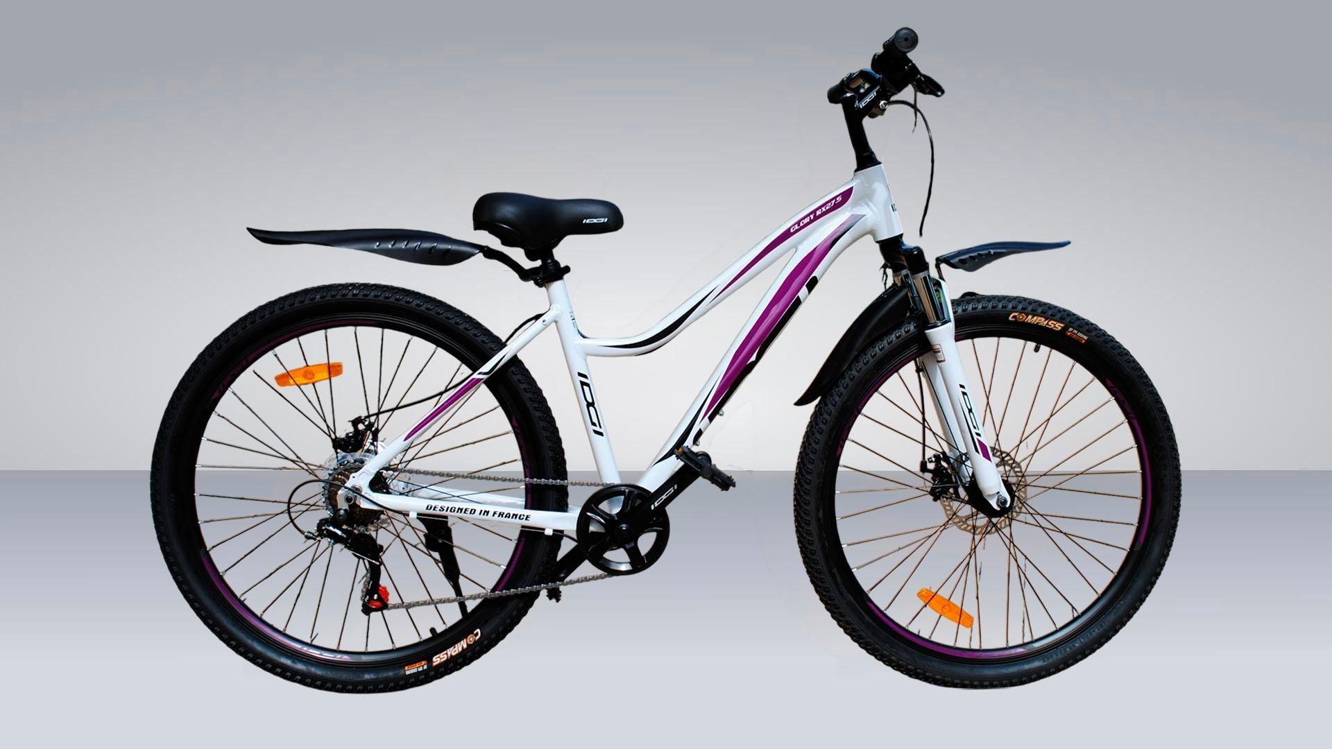 IDGI GLORY RX 27.5 бело-фиолетовый Оригинальное SHIMANO