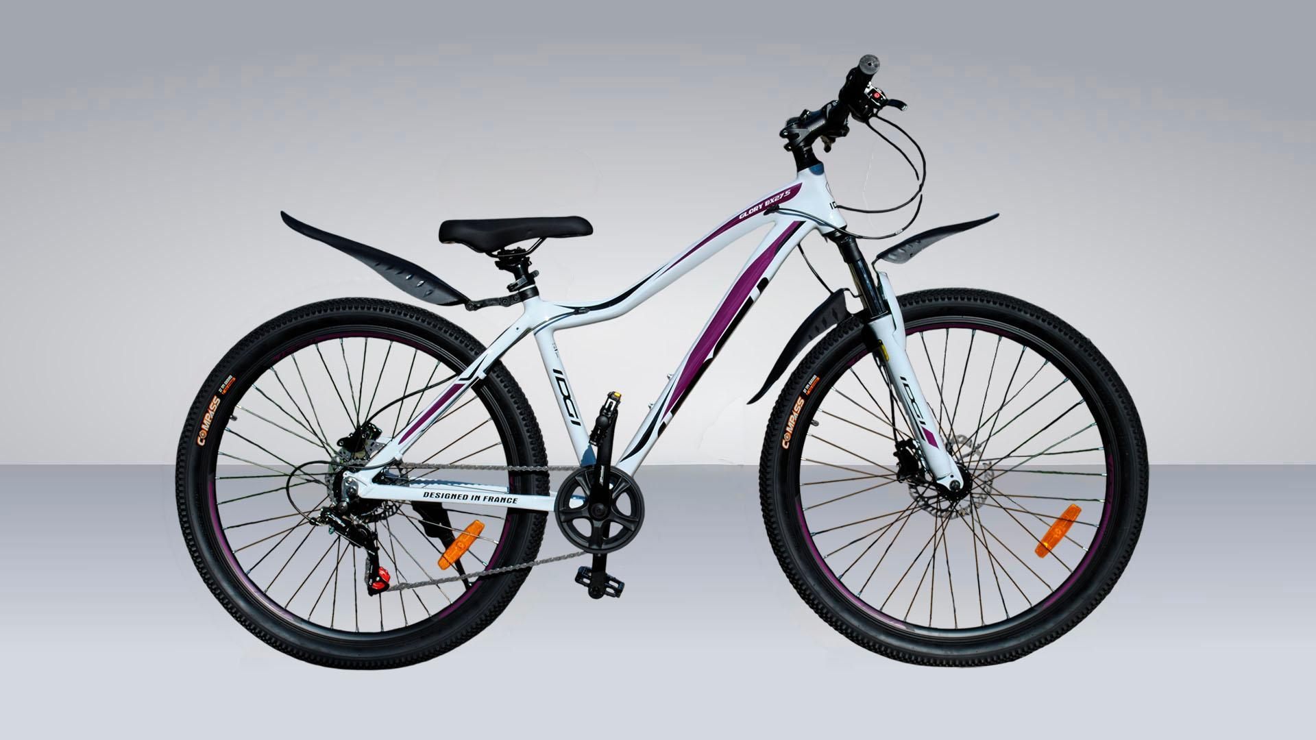 IDGI GLORY BX 27.5 -New Бело-фиолетовый Кассета, Гидравлика, Shimano Alrus