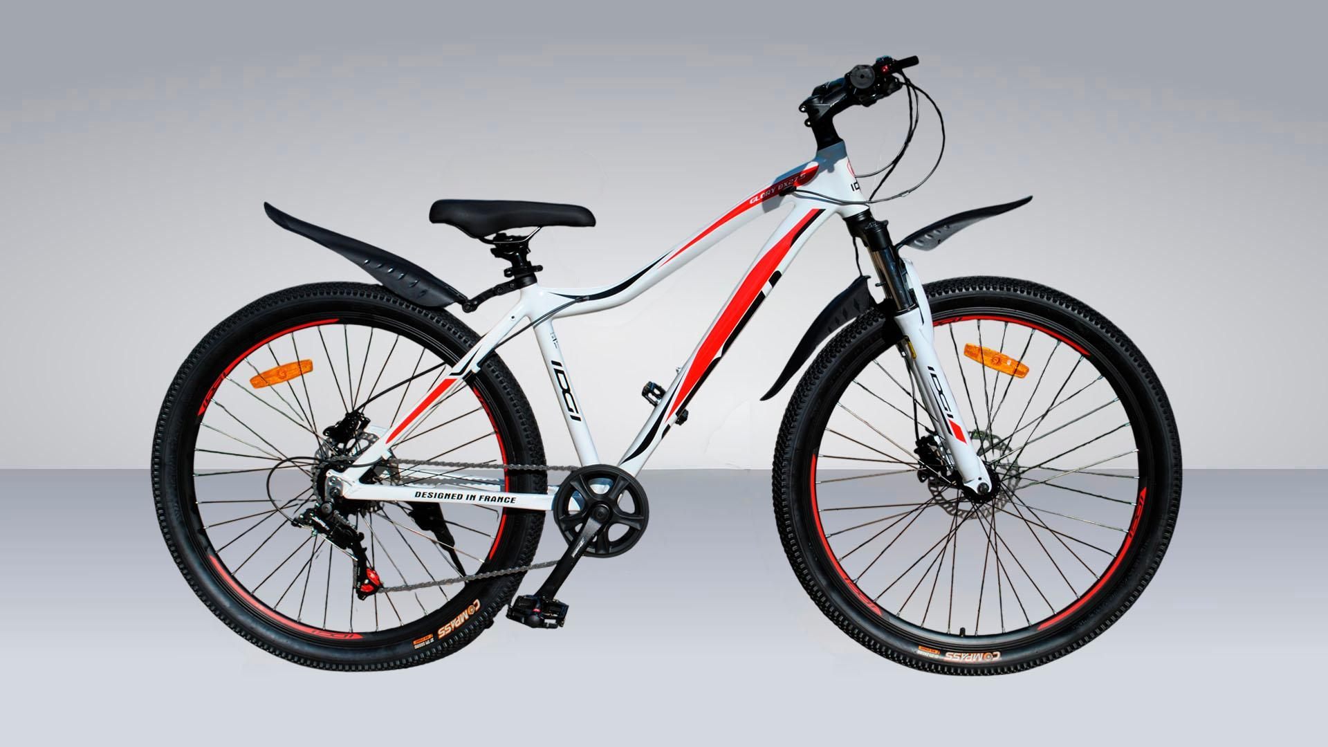 IDGI GLORY BX 27.5 -New Бело-красный Кассета, Гидравлика, Shimano Alrus