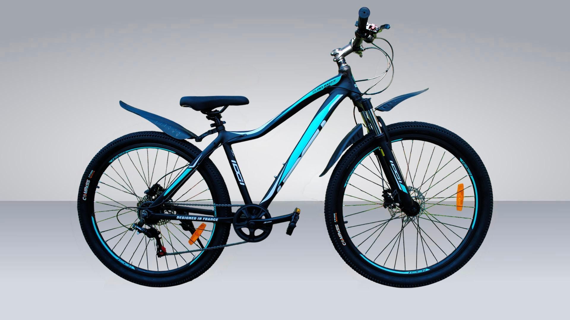 IDGI GLORY BX 27.5 -New Чёрно-мятный Кассета, Гидравлика, Shimano Alrus